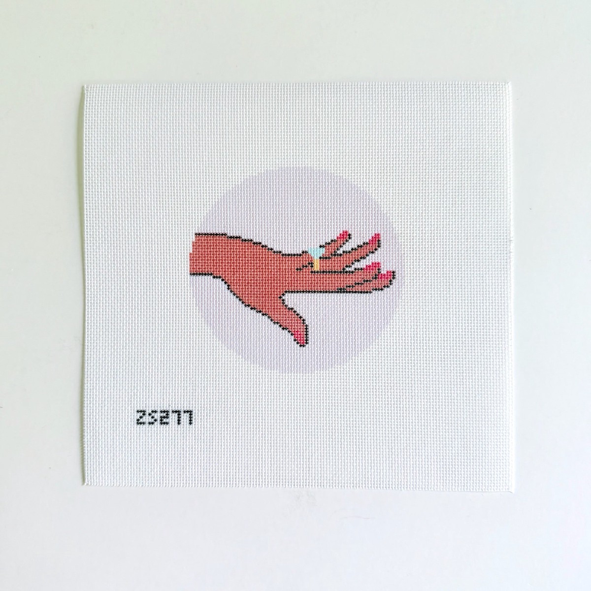 Show Me the Ring (Purple) Canvas