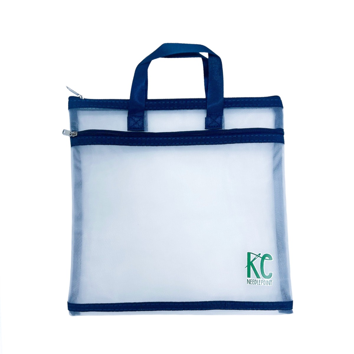 Square Navy Project Purse