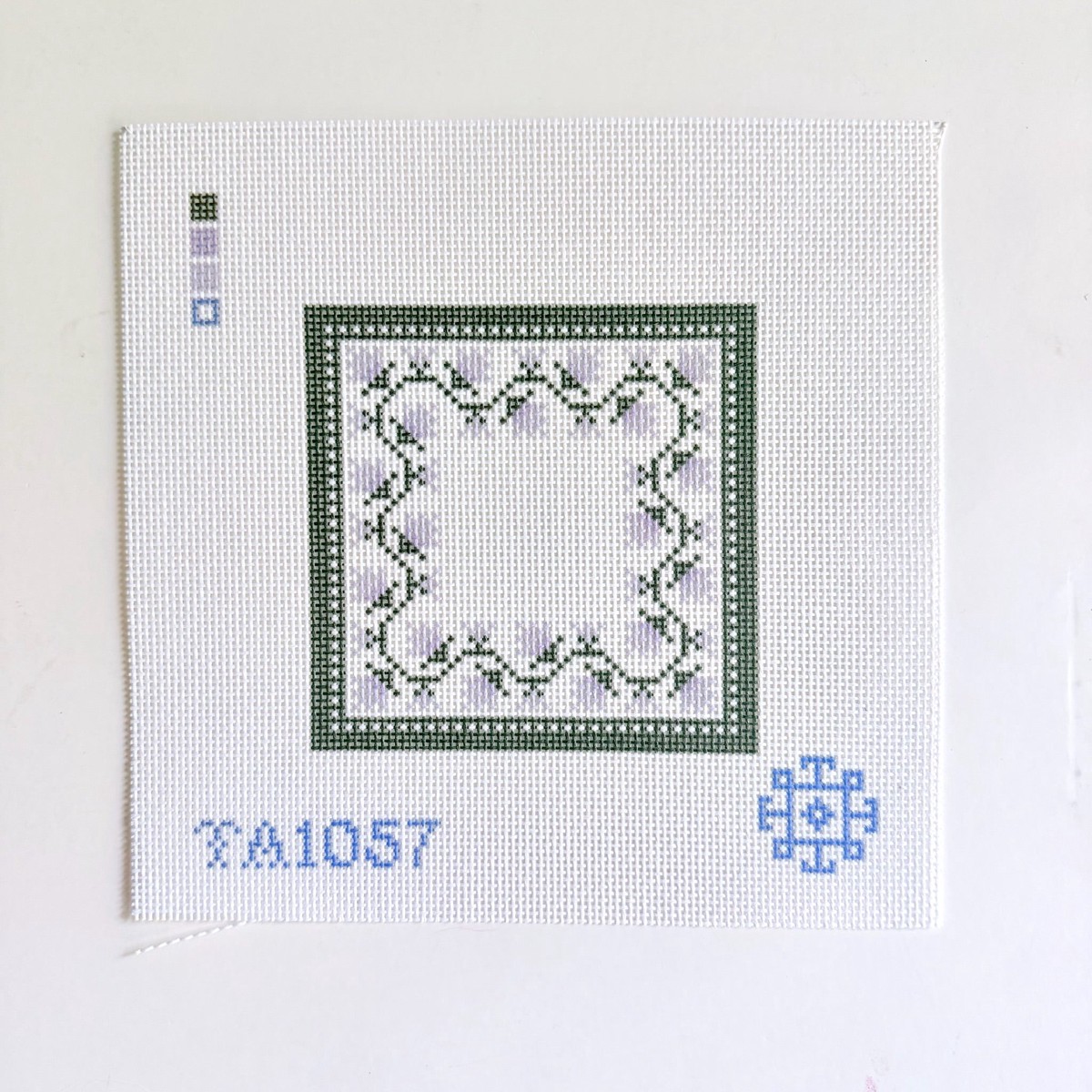 Table Number - Green Canvas