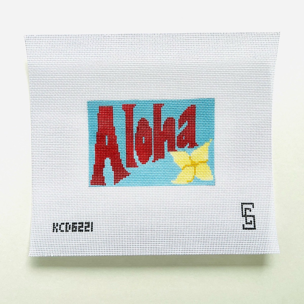 Aloha Needlepoint Canvas
