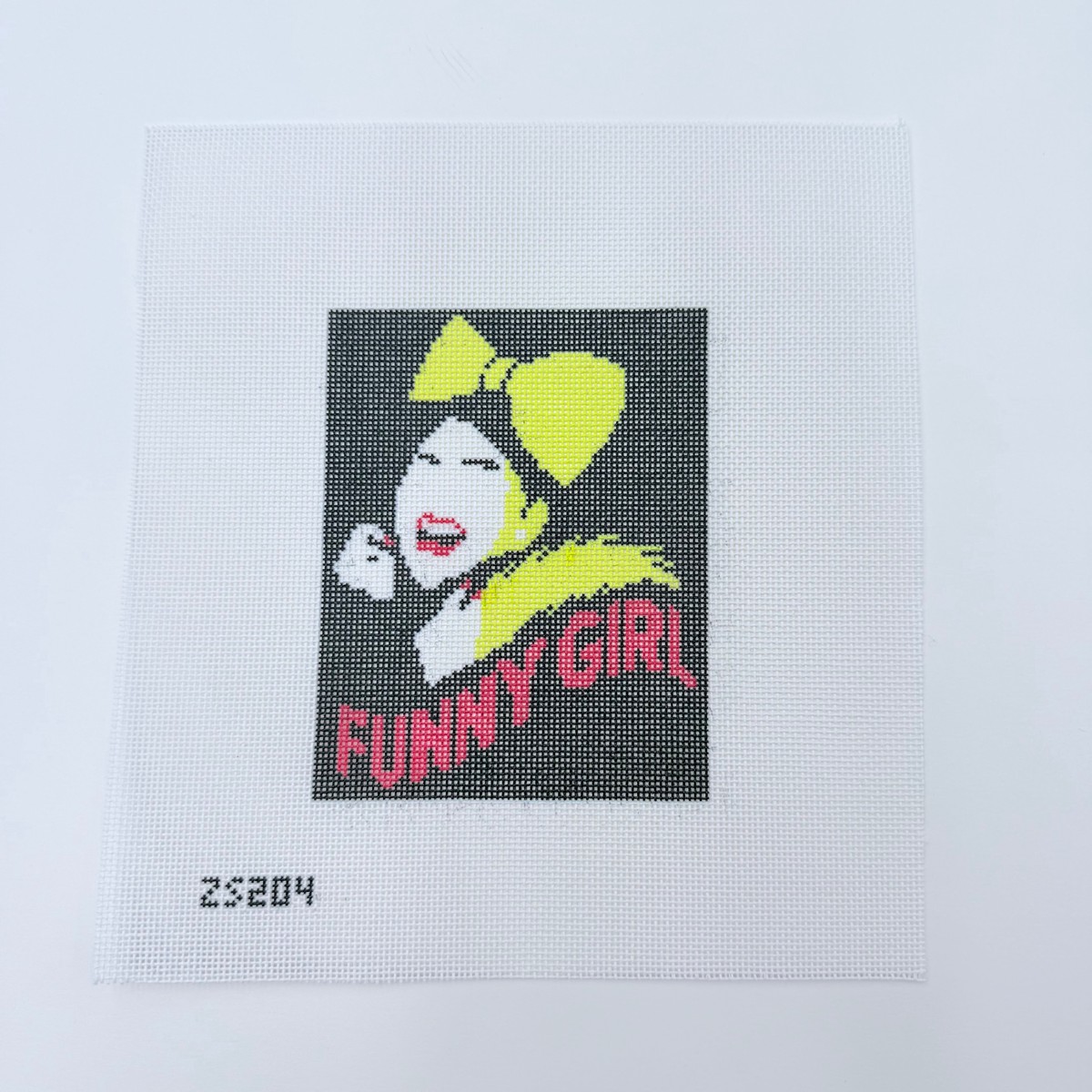 Funny Gal Needlepoint Canvas