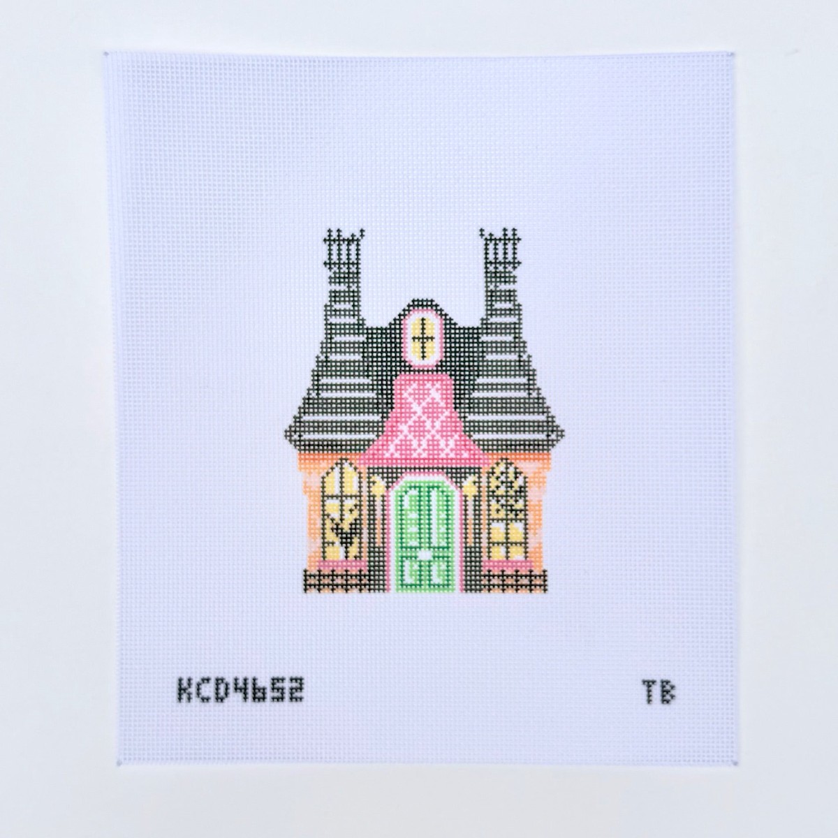 Haunted House 1 Needlepoint Canvas