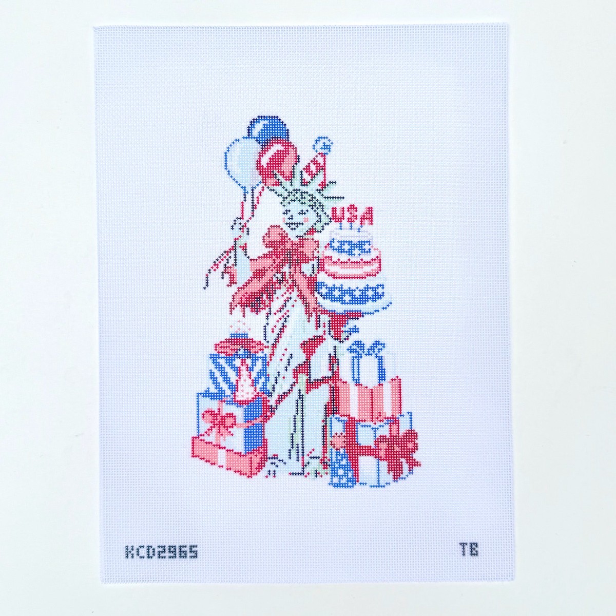 Lady Liberty Needlepoint Canvas