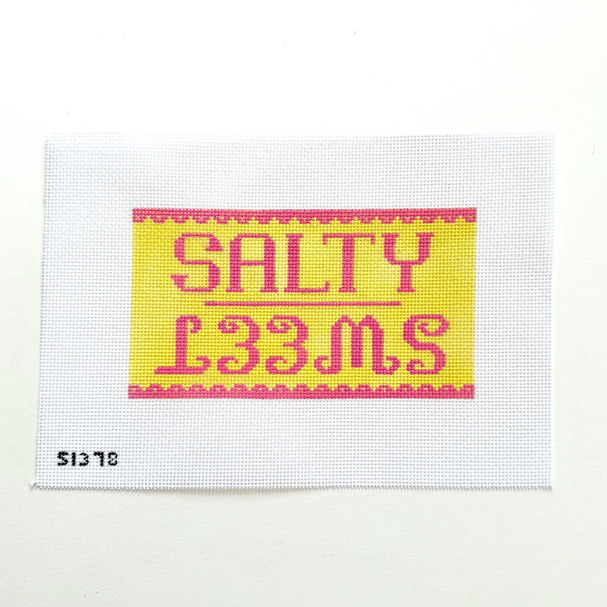 Salty Sweet Needlepoint Canvas