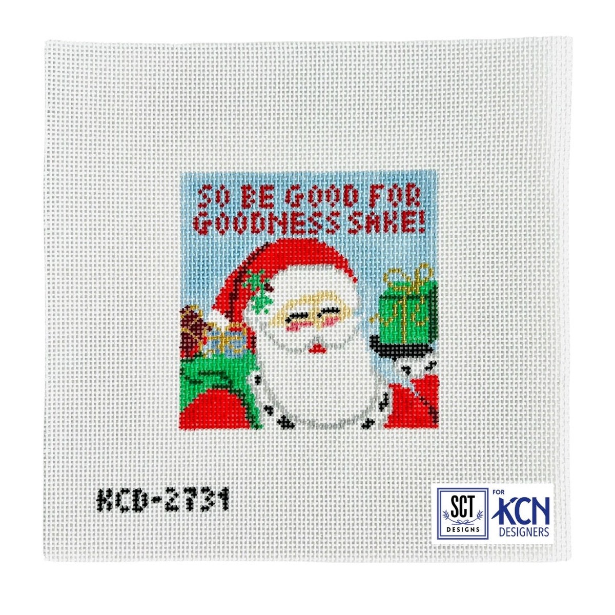 So Be Good for Goodness Sake Needlepoint Canvas