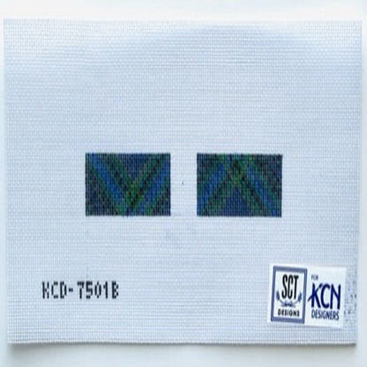 Blue Tartan Apple Watch Band Canvas