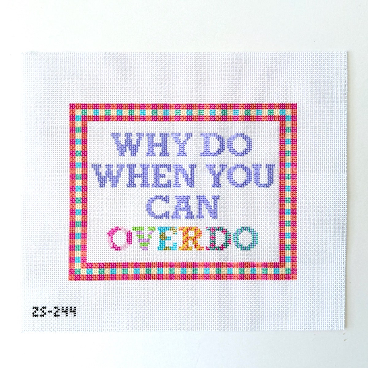 Overdo Needlepoint Canvas