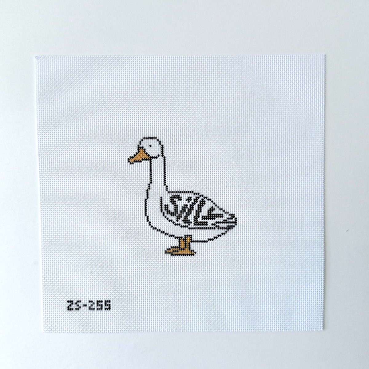 Silly Goose Needlepoint Canvas