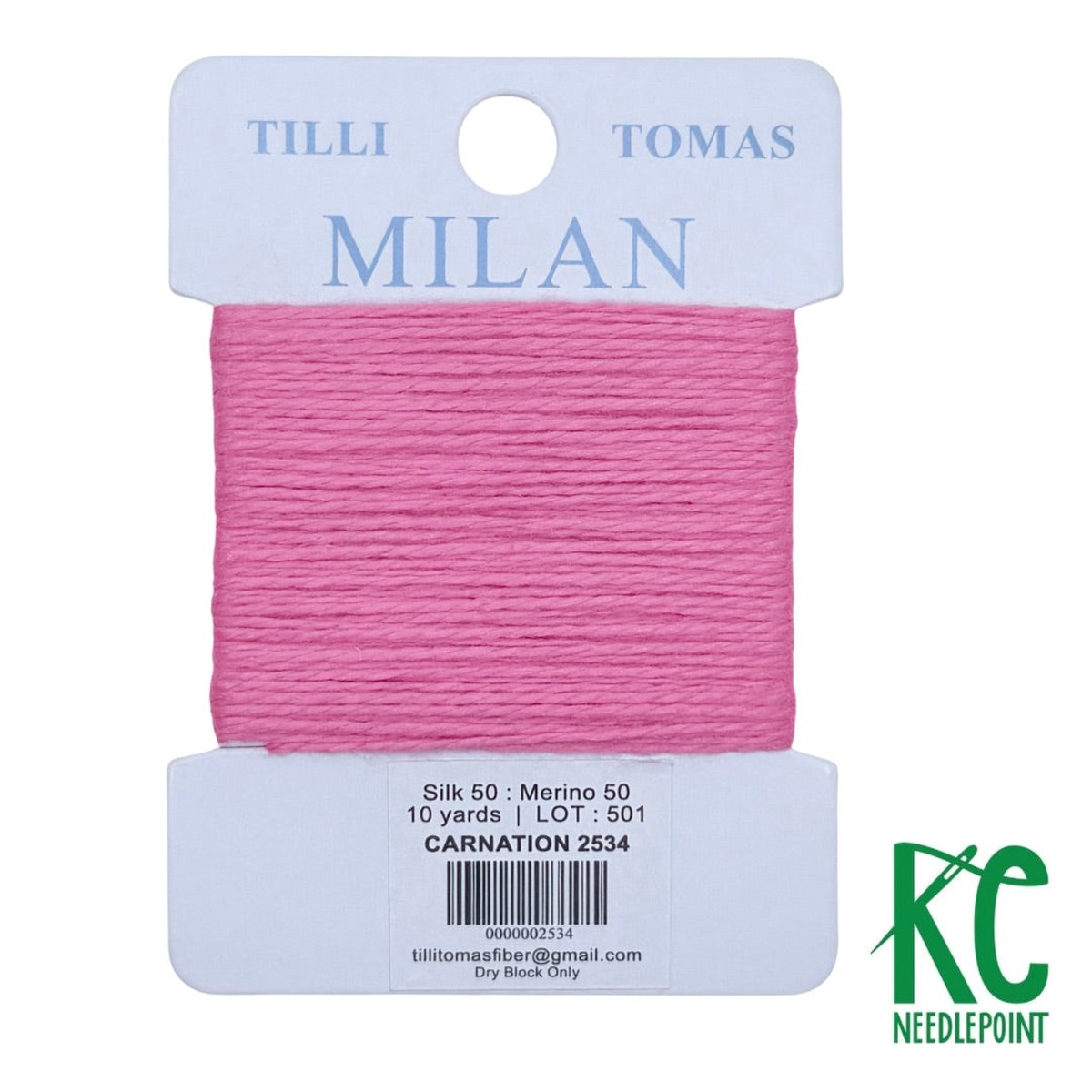 Milan Card 2534 Carnation