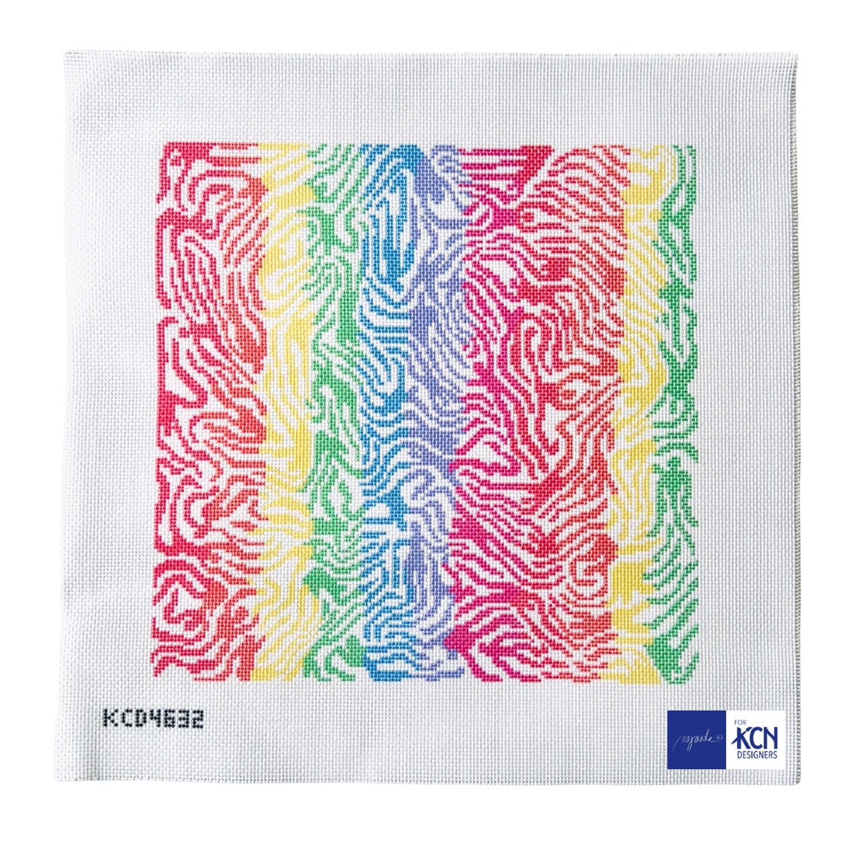 Rainbow Print Canvas