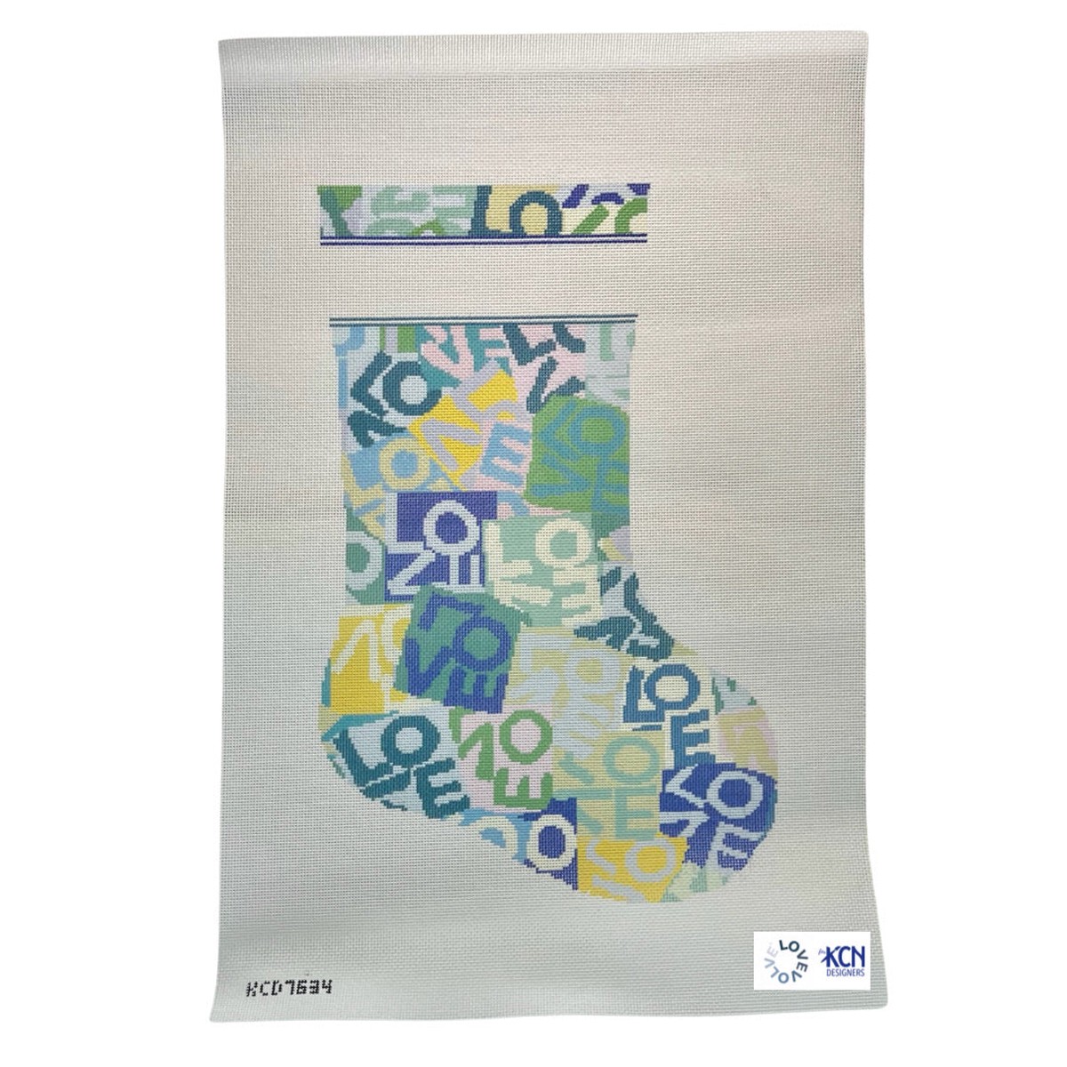 Blue Lovevolve Full size Stocking