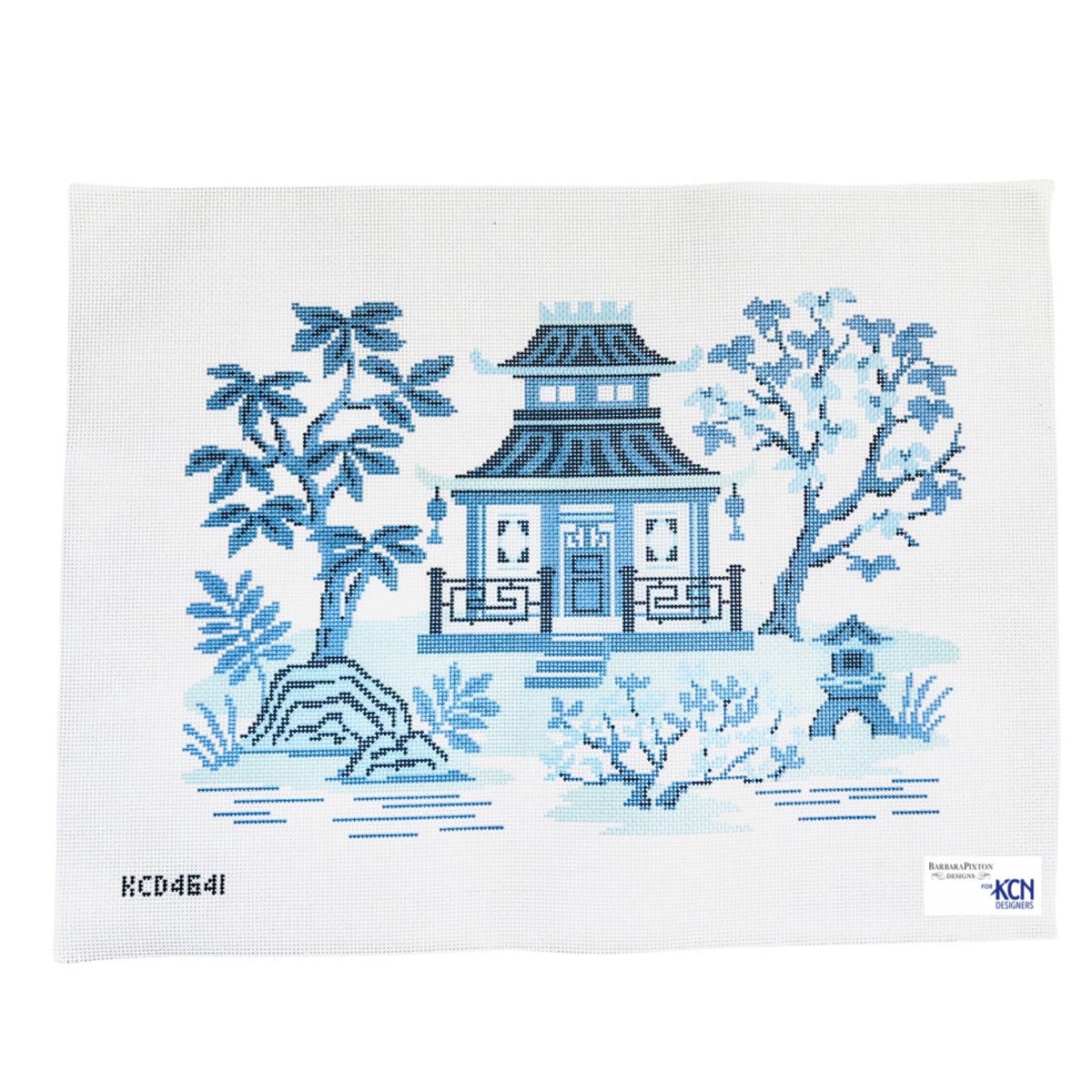 Pagoda Tea House Canvas