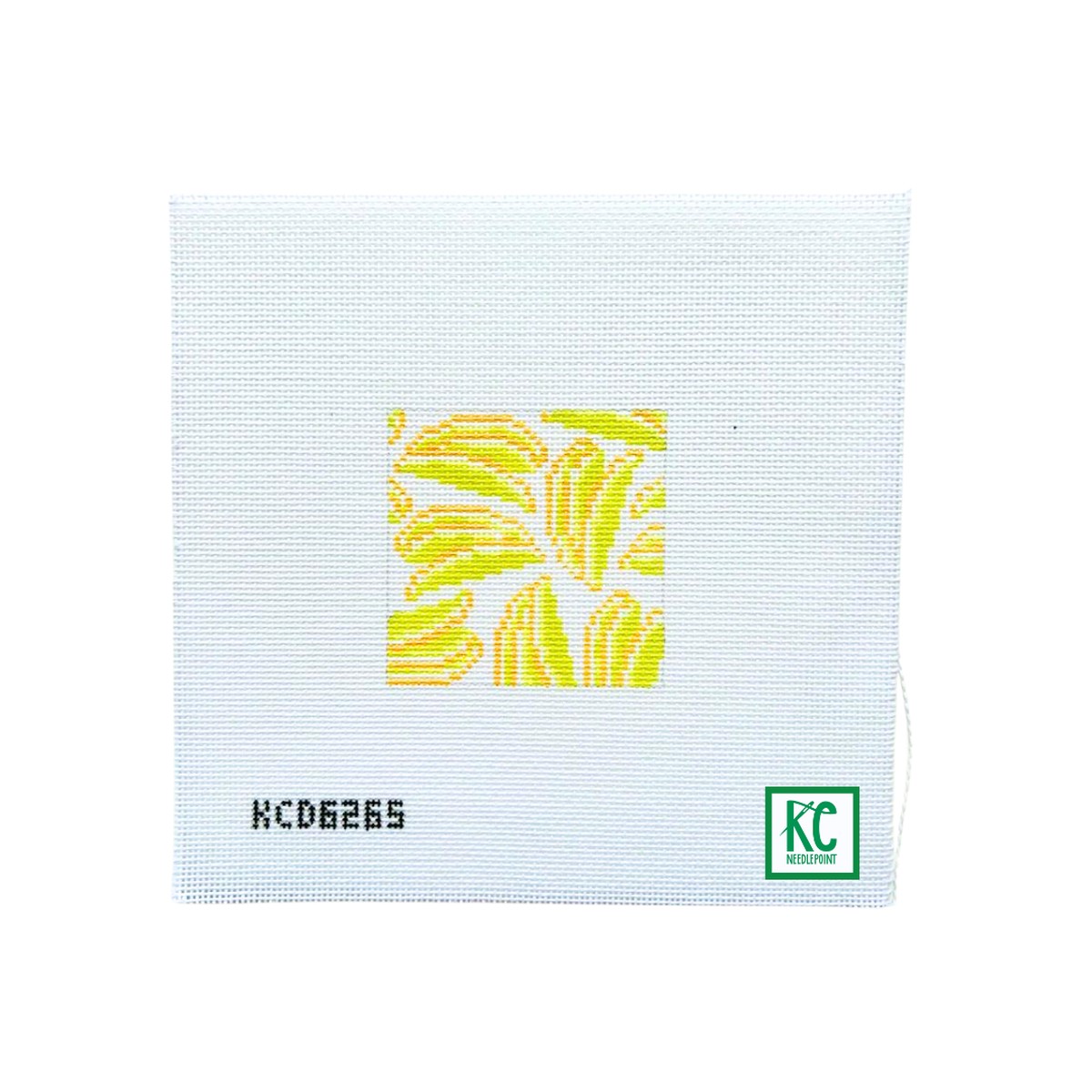 Lemon Slice Square Canvas
