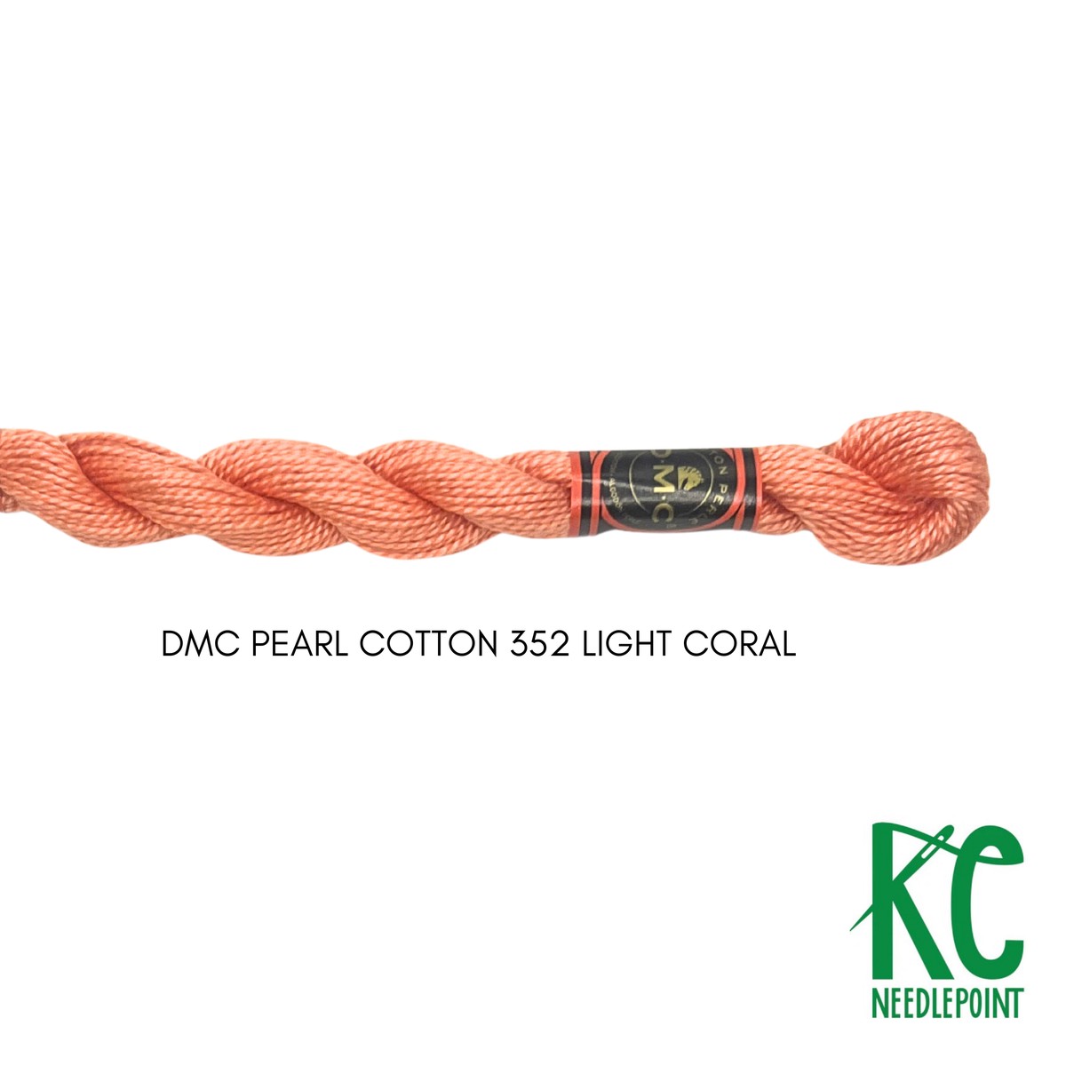 DMC 5 Pearl Cotton 352 Light Coral