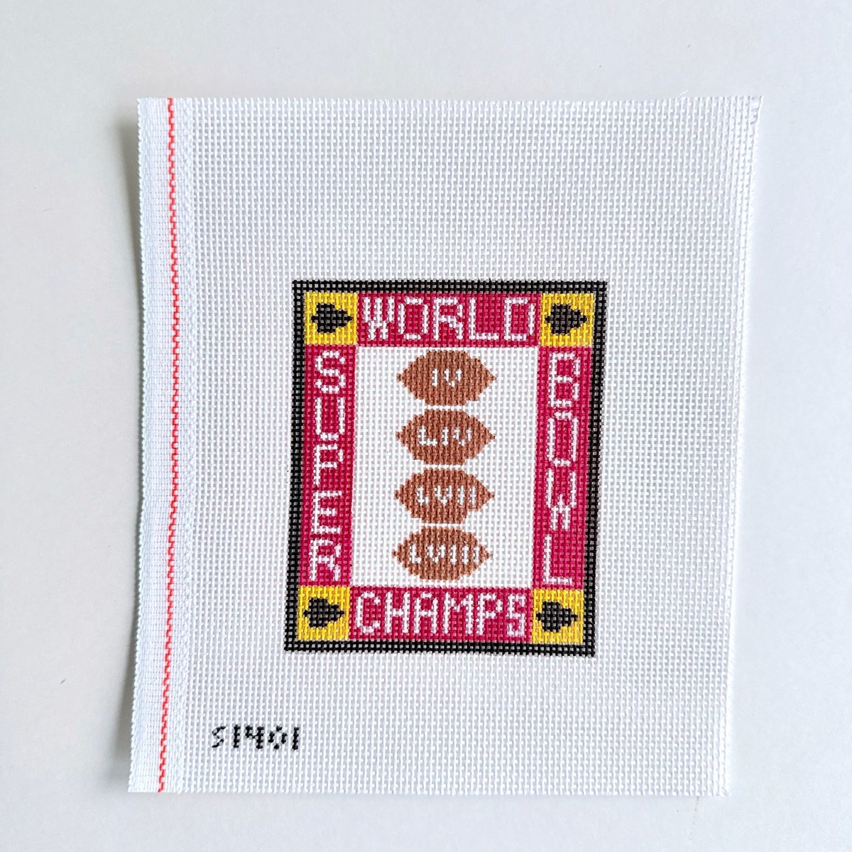 World Champs Sign Canvas