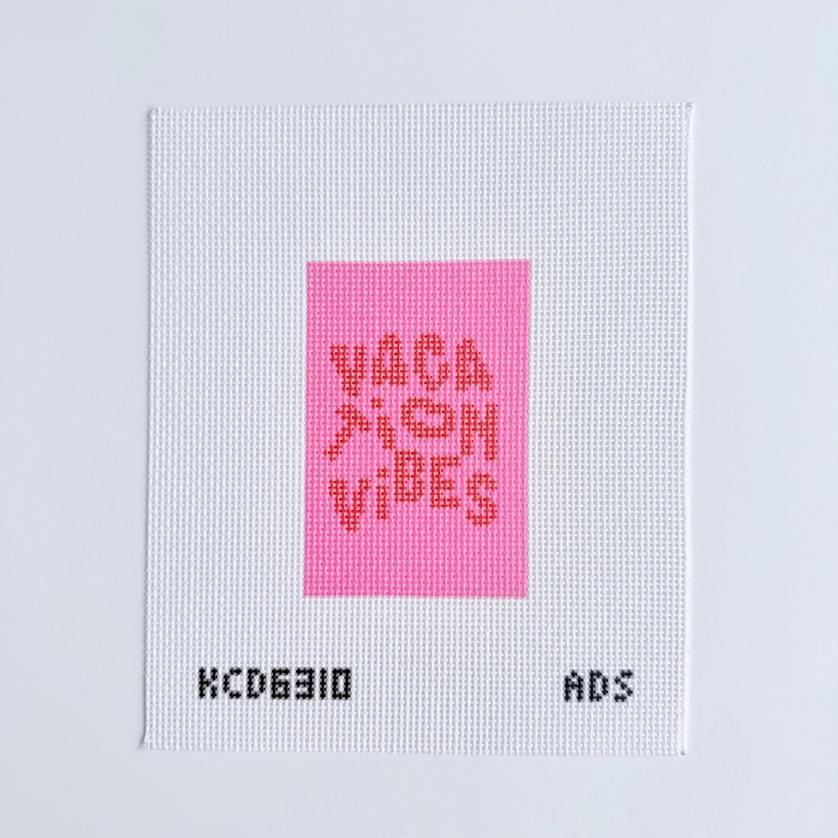 Vacation Vibes - Pink Canvas
