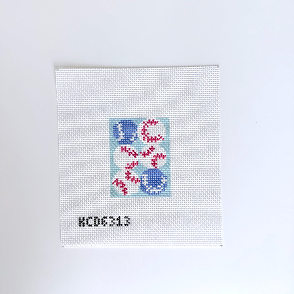 Baseball Bag Tag Canvas