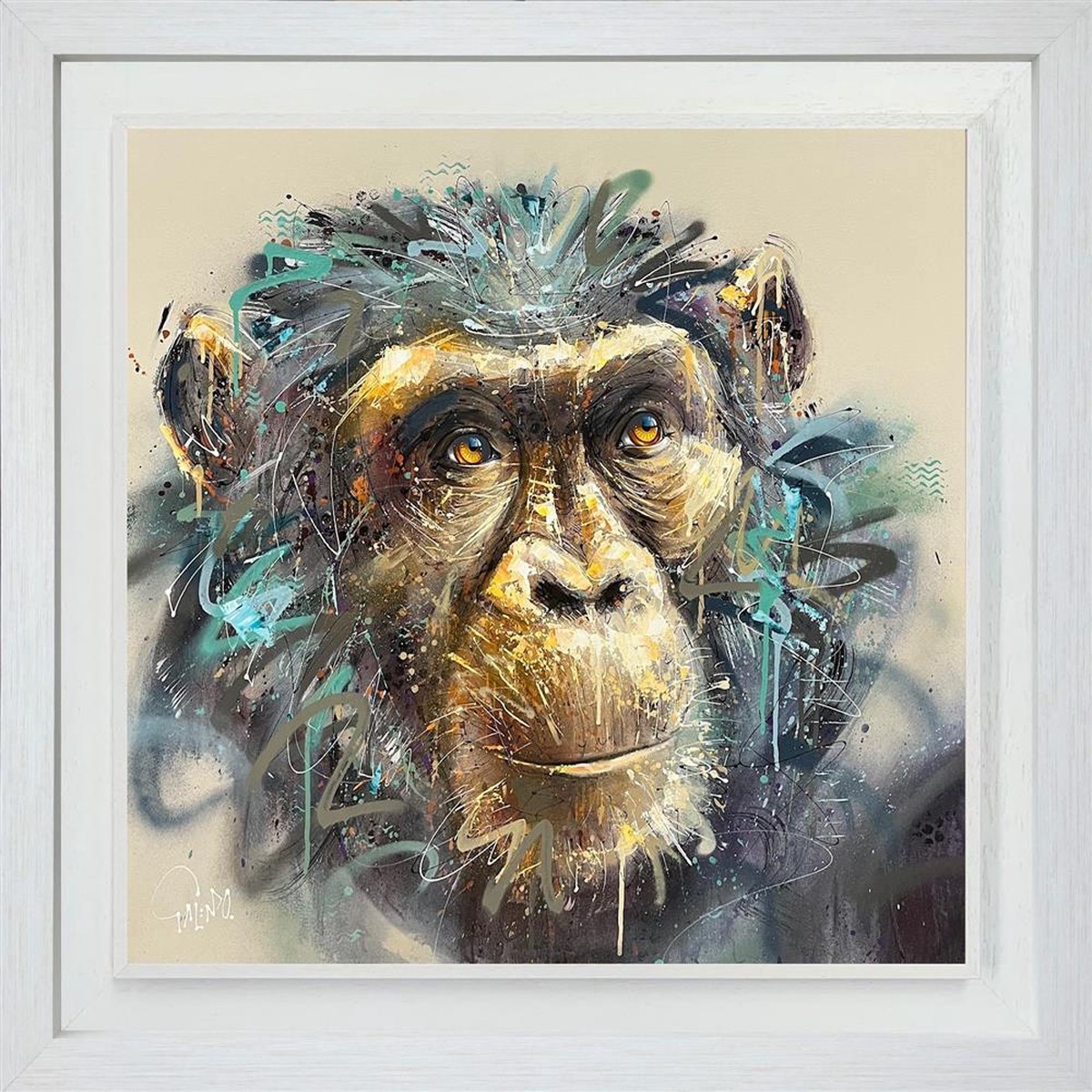 Joe Galindo - 'Bill' - Framed Original Artwork