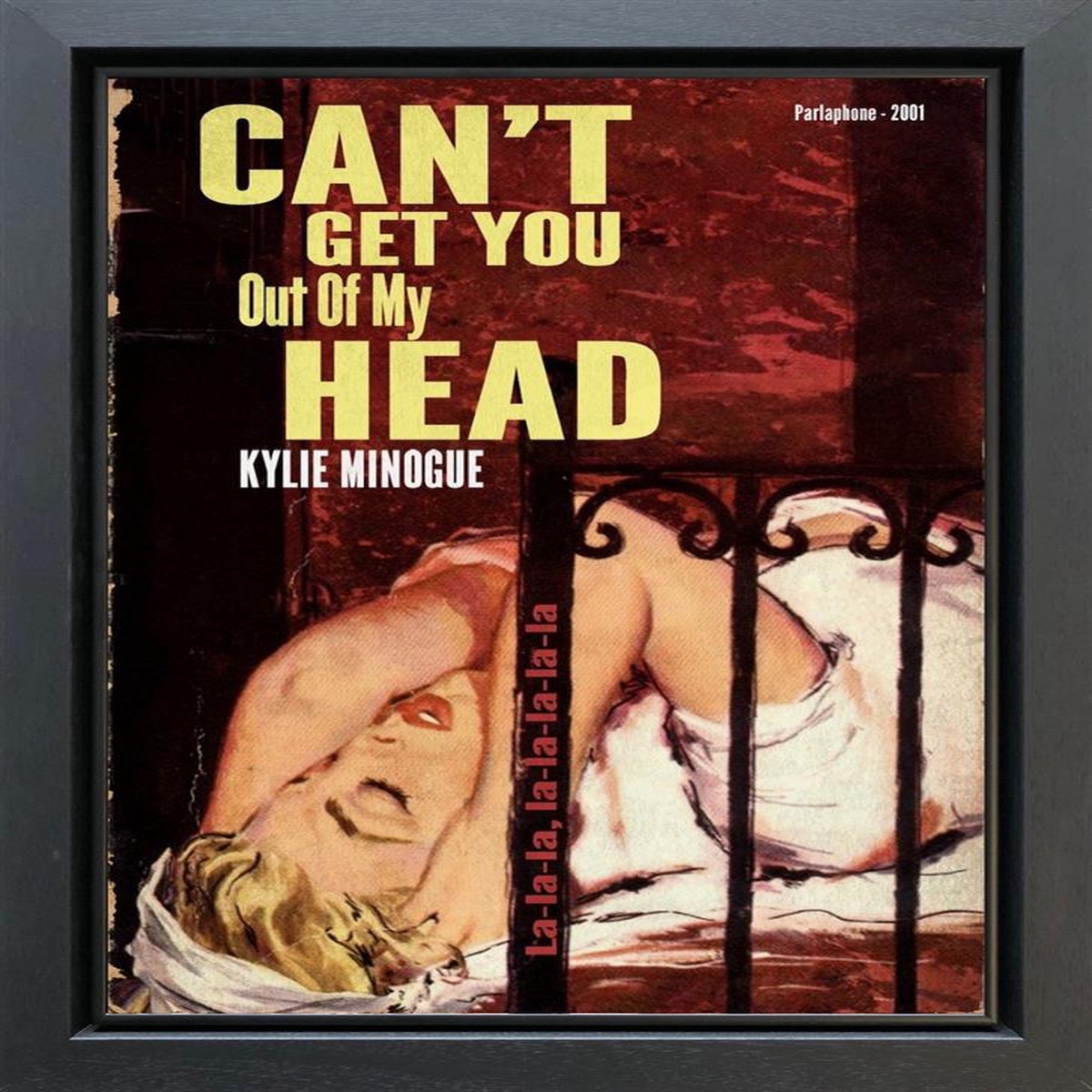 Linda Charles - 'Can't Get You Out Of My Mind' - Framed Original Artwork