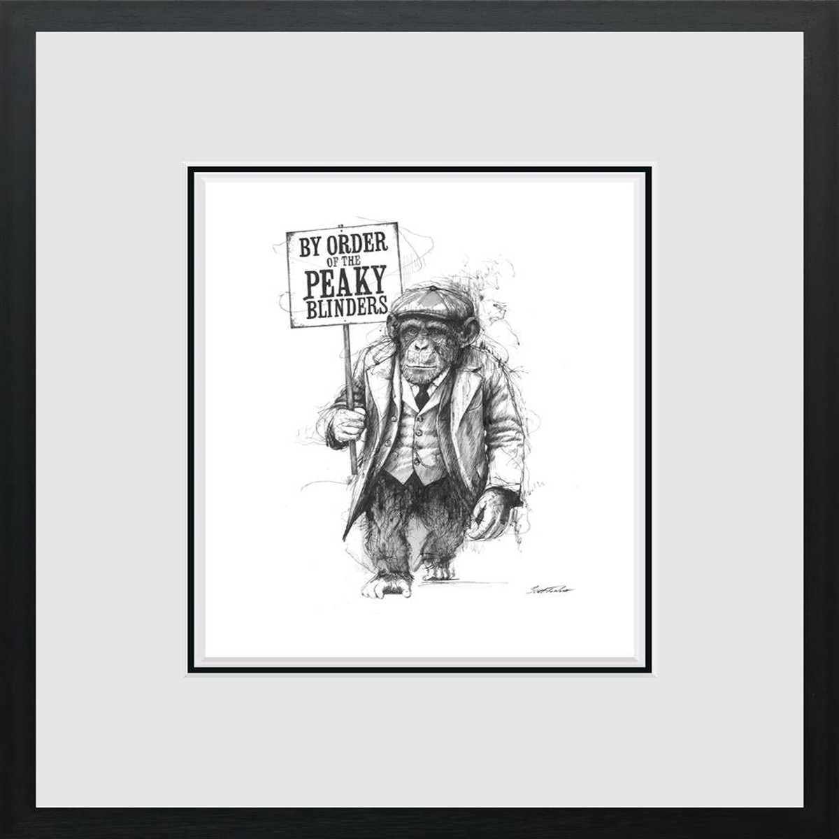 Scott Tetlow - 'By Order Of...' - Miniature - Framed Limited Edition